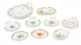 Herend, Small Dishes 9 PCS
