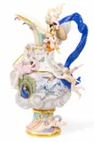 Elements Ewer, Ca. Late 19th C., 'Air', Depth 8" by Meissen, sold Nov 2025