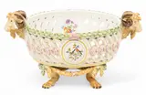 Centerpiece with Ram's Heads by Meissen, sold Nov 2025