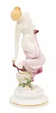 Sculpture 'After the Bath' by Meissen, c. 1883, sold Nov 2025
