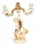 Candelabra by Meissen, sold Nov 2025