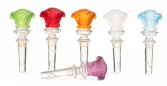 Rosenthal, Versace 'Medusa' Crystal Bottle Stoppers, 6 PCS