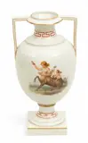 Kpm, Berlin Porcelain Double-Handle Urn 1920, 1920