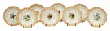Meissen, Set of Plates, Hand Painted 1900, 8 PCS, 1900