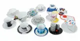 Rosenthal, Kunstlertasse Studio Line Porcelain Teacups (24) Saucers (24) 24 PCS