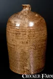 W.F. Hahn, W F HAHN / TRENTON / SC, Aiken County, South Carolina Alkaline-Glazed Stoneware Jug, circa 1880, Alkaline-glazed stoneware