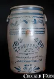 T.F. Reppert, 20 Gal. T. F. REPPERT / SUCCESSOR TO JAS. HAMILTON & CO. / GREENSBORO, PA Stoneware Jar, circa 1880, Stoneware
