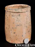 JOHN BELL / WAYNESBORO' Celadon-Glazed Stoneware Jar by John Bell, circa 1850-1880, Stoneware, sold Jul 2015