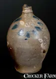 C. Crolius, C. CROLIUS / MANHATTAN-WELLS, NEW-YORK Stoneware Jug