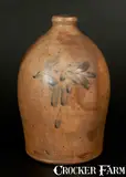 H. B. Pfaltgraff, H. B. PFALTGRAFF / YORK, PA Stoneware Jug with Floral Decoration, circa 1875, Stoneware