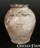 J. Remmey, Rare J. REMMEY / MANHATTAN-WELLS / NEW-YORK 2 Gal. Stoneware Jar with Incised Decoration