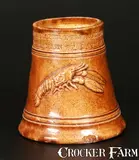 The Kiefaber Delicacy Co., Pottery Mug with Applied Lobster Advertising THE KIEFABER DELICACY CO. / DAYTON, OH, early 20th century, Stoneware