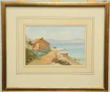 Agnes C Boyd, Cottage Near The Lizard, watercolour