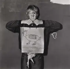 Roger Ballen, Broken bag', South Africa 2003, 2003, Vintage silver print on double-weight semi-matte toned paper c