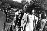 Garry Winogrand, Park stroll in Manhattan, New York City 1971, 1971, Gelatin silver print, printed c. 1980 on double-weight semi-matte paper c