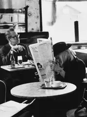 Café Tirolerhof at Führichgasse, Vienna c. 1970 by Cora Pongracz, 1970, Vintage silver print on single-weight glossy Agfa paper, sold May 2026