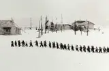 Hiroji Kubota, Rausu, Shiretoko at Hokkaido, Japan 1961, 1961, Platinum print, printed 2015 on double-weight matte paper