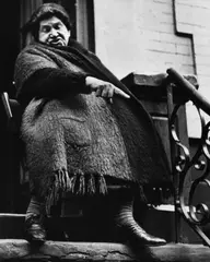 Lisette Model, Lower East Side, New York City c. 1942, 1942, Gelatin silver print, printed 1977 on double-weight glossy Agfa paper, in very good condition. From an edition of 75. Signed by the artist in pencil on the reverse. The pioneering street photographer