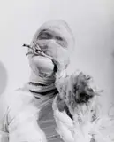 Rudolf Schwarzkogler, 6th Action, no. 44, Vienna, Werdertorgasse, Spring 1966, 1966, Gelatin silver print, printed 1973 on single-weight glossy paper, in very good condition. Artist's estate stamp "rudolf schwarzkogler nachlaß"