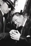 Bruce Gilden, EX-Yakuza writer George Abe, Tokyo 1998, 1998, Gelatin silver print, printed later on double-weight semi-matte paper