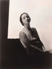 Edward Steichen, Carlotta Monterey O'Neill, New York City 1932, 1932, Vintage silver print on double-weight matte paper