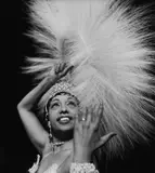 Daniel Frasnay, Josephine Baker at the 'Olympia', Paris, June 1959, 1959, Gelatin silver print, printed in the 1990s on double-weight semi-matte paper