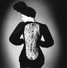 Jeanloup Sieff, Dress by Yves Saint Laurent for Vogue, Paris 1970, 1970, Gelatin silver print, printed in the 1990s on double-weight semi-glossy paper c