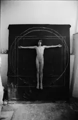 Will McBride, Uli Hager in the 'Leonardo da Vinci Circle', Casoli, Italy 1978, 1978, Vintage silver print on double-weight semi-matte paper