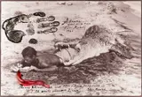 Peter Beard, I'll write whenever I can', Kenia, Africa 1965, 1965, Gelatin silver print, toned, printed later on double-weight paper c
