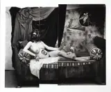 Joel-Peter Witkin, Mother of the future, 2004, Collage with four gelatin silver prints flush-mounted, in excellent condition. Original wooden frame 73.7 × 84 cm. Signed