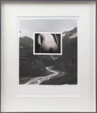 Cai Dongdong, River, 2021, Collage with two hand-colored gelatin silver prints, in excellent condition. Original wooden frame 56 × 45 cm. Signed and dated in the lower margin. A.P. (Artist’s Proof)