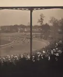 Alfred Stieglitz, Going to the Start', Hoppegarten, Berlin 1904, 1904, Photogravure, printed in 1905 for "Camera Work 12" on Japanese paper