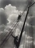 Rudolf Sulke, In the clouds, 1930, Vintage bromoil transfer print on double-weight, matte paper