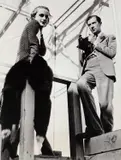 Otto Dyar, Cecil Beaton photographing Carol Lombard, Hollywood 1931, 1931, Vintage silver print on single-weight, glossy paper