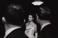 Grace Kelly at her engagement party, New York City 1956 by Elliott Erwitt, 1956, Gelatin silver print, printed in the 1970s on double-weight semi-matte paper, sold Nov 2025
