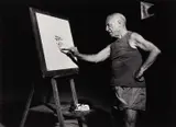 André Villers, Shooting 'Le Mystère Picasso', Nice 1955