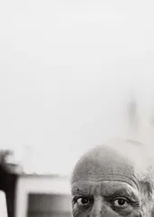 André Villers, The Eyes of Picasso', Cannes 1955, 1955, Gelatin silver print, printed in the 1990s on double-weight semi-matte paper