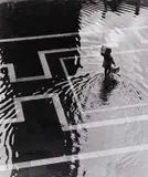 Fulvio Roiter, Acqua alta in piazza', Venice 1967, 1967, Gelatin silver print, printed in the 1980s on double-weight semi-matte paper