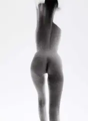 Sam Haskins, Kate Running – Single Bum with Hat' from 'Cowboy Kate, 1963, Gelatin silver print, printed in 1980 on double-weight semi-matte paper