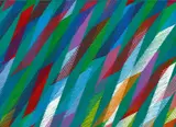 "IRISH" by Piero Dorazio, Öl auf Leinwand, sold Jun 2016