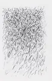 Günther Uecker, Ohne Titel, Bleistift auf Papier