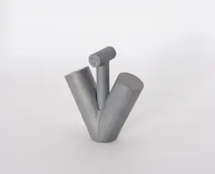 Starkes Herz by Friedrich Gräsel, 2001, Aluminium, gegossen, sold Feb 2021