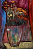 Alexej von Jawlensky, Großes Stillleben (Blumen in Vase, Blumen im Topf)