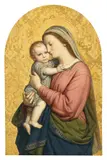 Franz Ittenbach, Mater Christi, Mischtechnik auf Holz