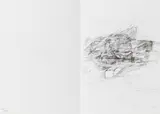Joseph Beuys, Zeichnungen zu Leonardos Codices Madrid, 1975, Granolithografie auf leichtem Karton, mittig gefalzt
