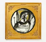 Jonathan Meese, "St. Pablo", Acryl auf Leinwand
