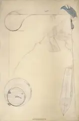 Shusaku Arakawa, Ohne Titel, Mischtechnik auf Leinwand