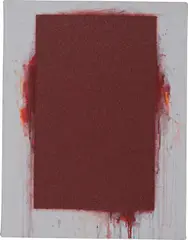 Bernd Berner, "Flächenraum", 1990, Öl und Acryl auf Leinwand