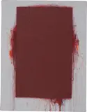 Bernd Berner, "Flächenraum", 1990, Öl und Acryl auf Leinwand