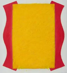 Ohne Titel by Bernd Berner, 1966, Öl und Acryl auf Leinwand, sold Feb 2021